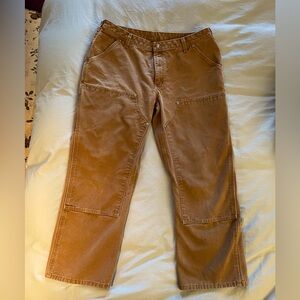 Carhartt double-knee old school canvas jeans